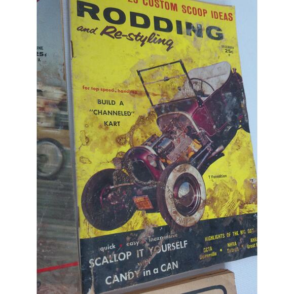 Vintage Custom Rodder Rods Illustrated Rodding Restyling Car Craft Magazines - Picture 4 of 14